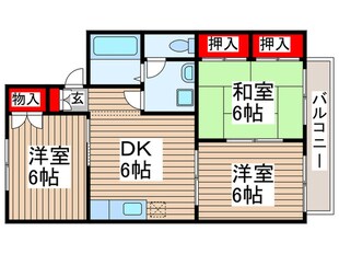 エミネンス夏見台の物件間取画像